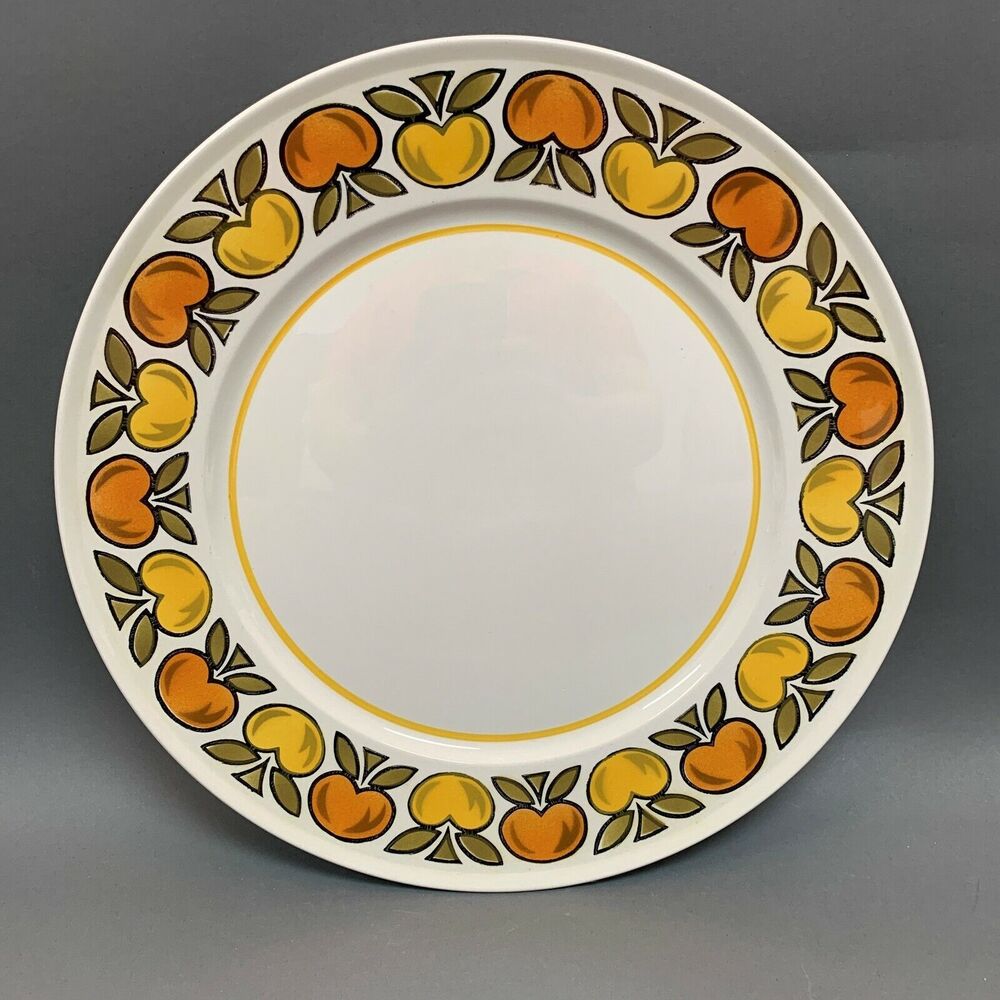 Mikasa Epiqure-One Mikan D4302‎ Chop Plate Platter Fruit Border Oven to Table